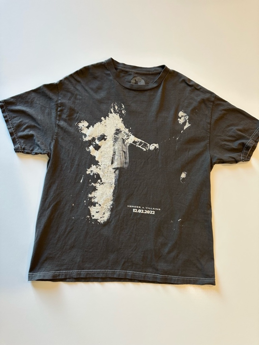 Metro Boomin - Grey Graphic Short Sleeve Crew T-Shirt
